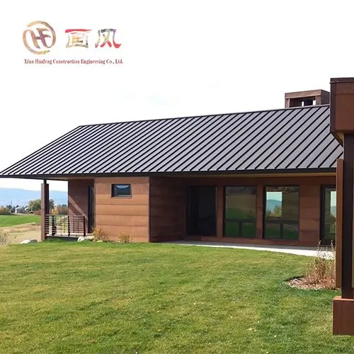 স্থায়ী সীম মেটাল বারান্দা ছাদ